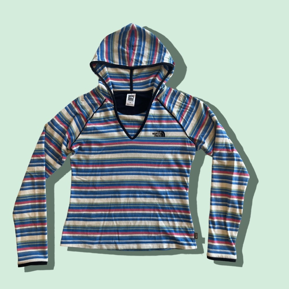 The Northface hooded women’s top in medium